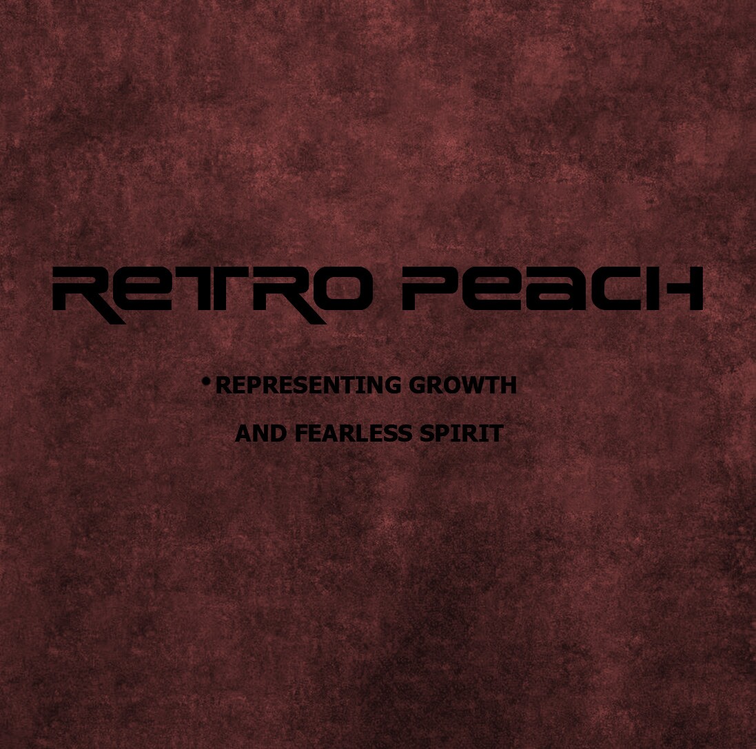 莓素Retro Peach的LOGO
