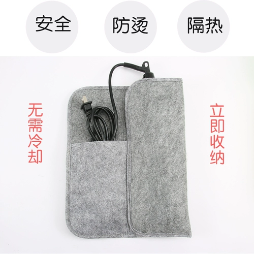 Кудрявая сумка-органайзер, портативная холодная завивка, защитный чехол, защита от ожогов