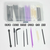 Коробка для хранения, ватные палочки для ресниц, одноразовая портативная база под макияж