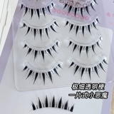 Маленький дьявол накладные ресницы комикс рисунок глаза Барби цельный толстый преувеличенный тайский макияж сказочные ресницы милые ресницы