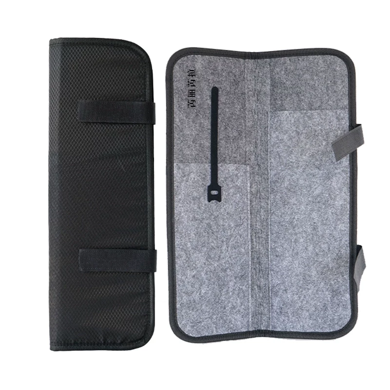Curly storage bag, protective case, makeup primer, anti-scald