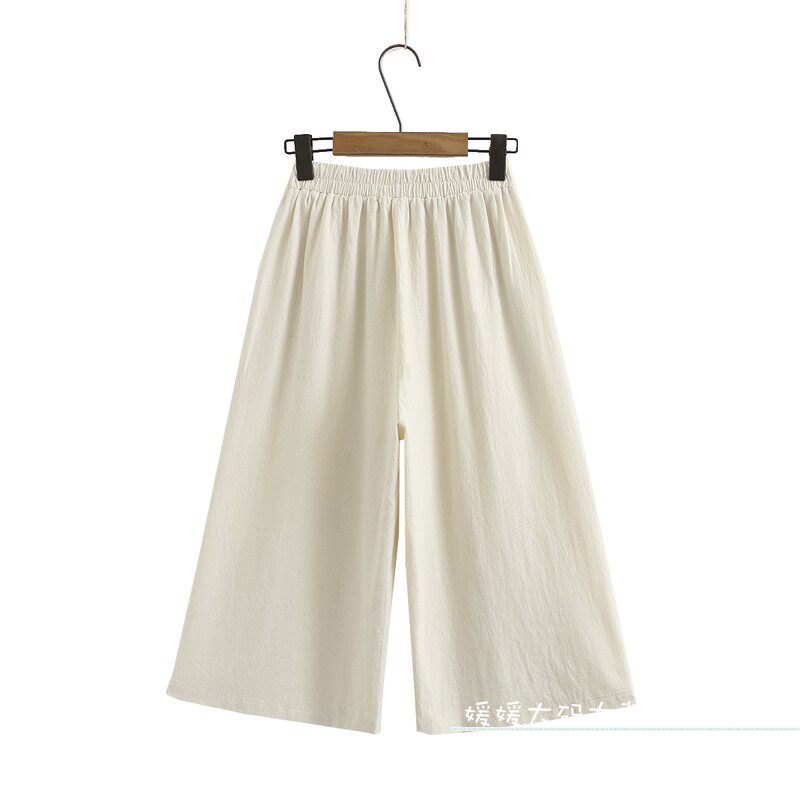 Летняя футболка с круглым воротником, штаны, сезон 2021, в корейском стиле, большой размер, для среднего возраста, оверсайз, свободный крой OTHER / Other 