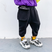Boys  casual pants spring and autumn Korean version of the leggings thin Western style childrens boys sports pants baby spring tide
