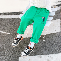 (20% off for 1 piece)Boys  pants Spring and Autumn childrens casual pants Baby spring childrens clothing big boy boy Western style