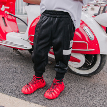 Childrens spring and autumn new casual pants boys sports pants Western style baby Korean pants trendy spring clothes