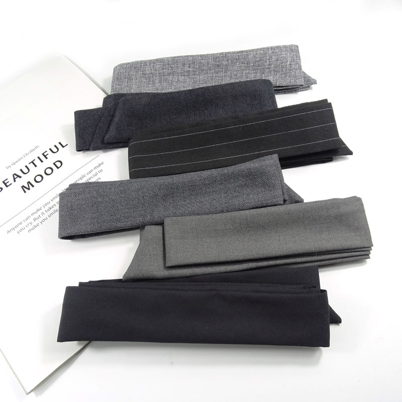 Versatile Solid Color Suit Fabric Belt Strip, Simple and Stylish Waist-Cinching Bow Belt Tie Strip