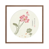 Cross -STITCH 2022 Новая линейная вышивка лотос гостиная крыльца маленькие части ручной работы, растительный цветок китайский стиль висящая живопись