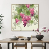 Cross -STITCH 2023 Новая линия вышитая фруктовая винограда маленькие части гостиной спальня простая современная ветряная вышивка