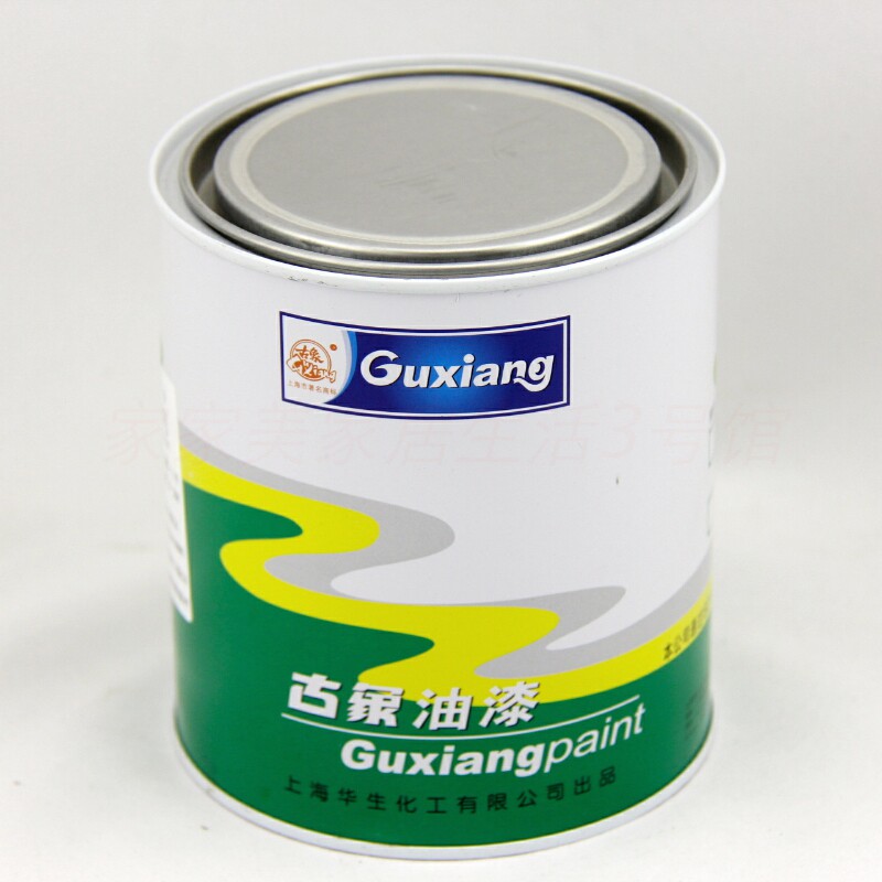 Ancient Elephant Paint Can Brushed Iron Railing Face Lacquered Black Red Yellow White Etc Iron Red Anti Rust Paint 0 8KG 0 8KG 4KG