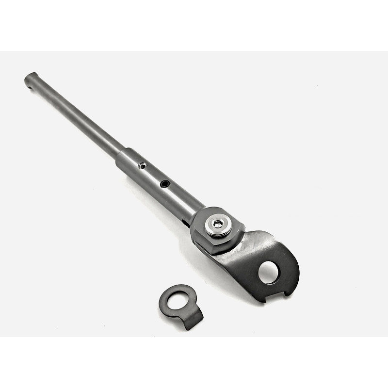 (Union Jack) Brompton small cloth titanium alloy kickstand with titanium limit gasket