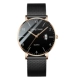Meijin Shell Black Lacial Steel Net Belt+Calendar+Luminous (Fashion Classic)
