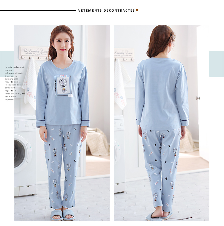 Pyjama pour femme OTHER   en Coton à manches longues - Ref 2987611 Image 32