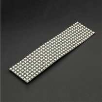  DFRobot produced 8x32 RGB full color LED flexible dot matrix screen DFR0462