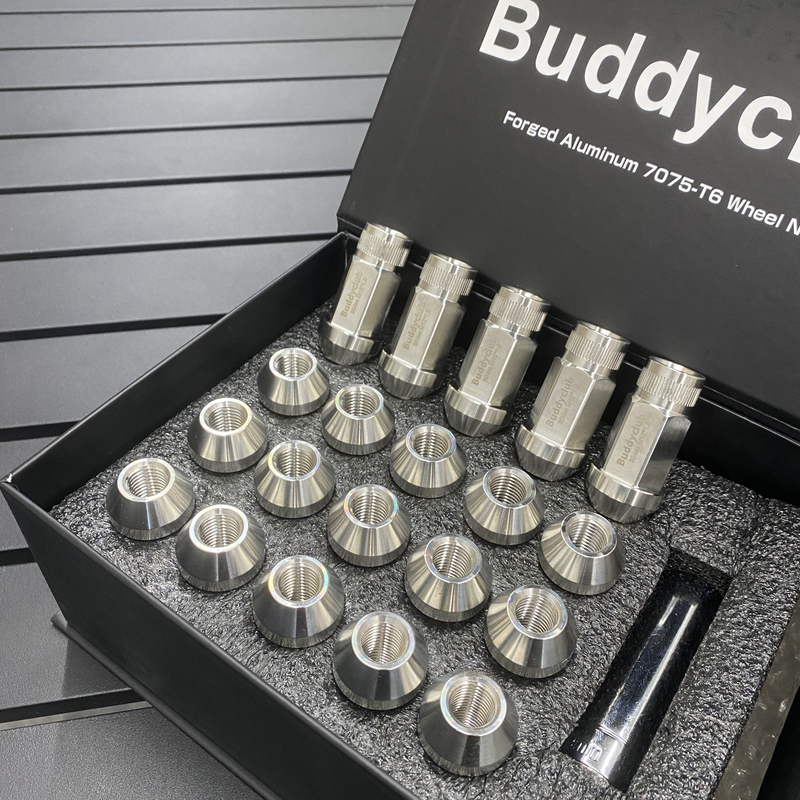 Forged 304 Stainless Steel Nuts Buddyclub Wheel Hub Screws Suitable for Toyota Bz3 Crown Avalon Modification Forged 304 Stainless Steel Nuts Buddyclub Wheel Hub Screws Suitable for Toyota Bz3 Crown Avalon Modification