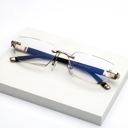 Высокопрехисные безрамные бианские бианские зеркало зеркало мужское портативное голубо