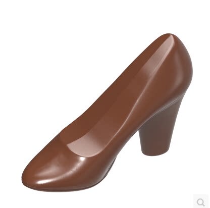 Chocolate World Belgian 8-Piece High-Heeled Shoe Chocolate Mold Cw1674