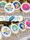 Flying saucer storage display rack storage wall hanging rack school home team building garage display rack flying saucer display
