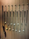 Home Practice Range Golf Club Display, Placement, Storage, Organization, Fixed Storage, Wall-Mounted Bracket