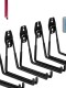 Yoga Mat Hanger Storage Rack Hook Foam Roller Fitness Mat Storage Bracket Wall Home Gym Accessories