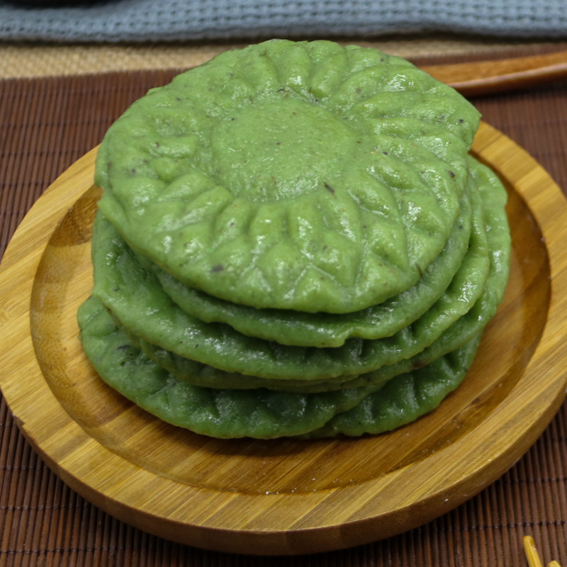 Han style flavor Artemisia rice cake Yanbian Korean traditional food pastry rice cake rice cake-Taobao