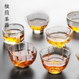 Японский стеклянный бокал, чайная чашка, чайный сервиз