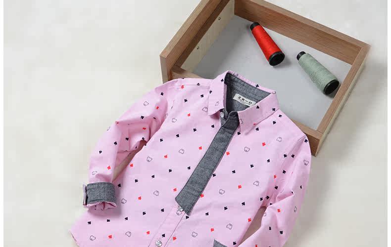 Chemise garcon à manche longue - Ref 2074690 Image 34