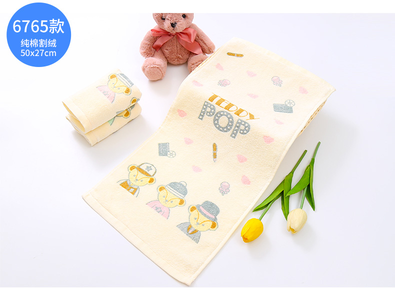 Jie Ya Khăn bông xù mềm mại, thấm trẻ em khăn rửa tắm em bé trong một chiếc khăn nhỏ - Khăn tắm / áo choàng tắm áo choàng tắm cao cấp