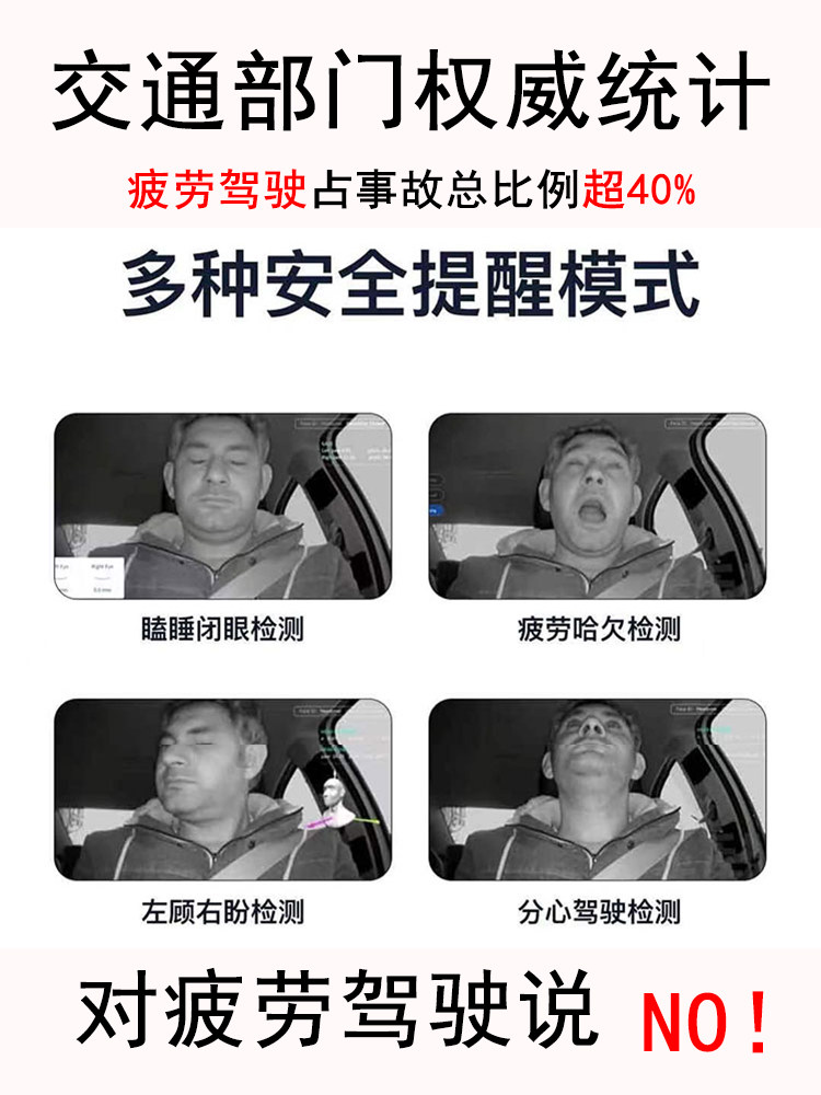 Driver Anti-Drowsiness Device, Safety Warning Instrument, Vehicle Fatigue Detection, Driver Fatigue Reminder System