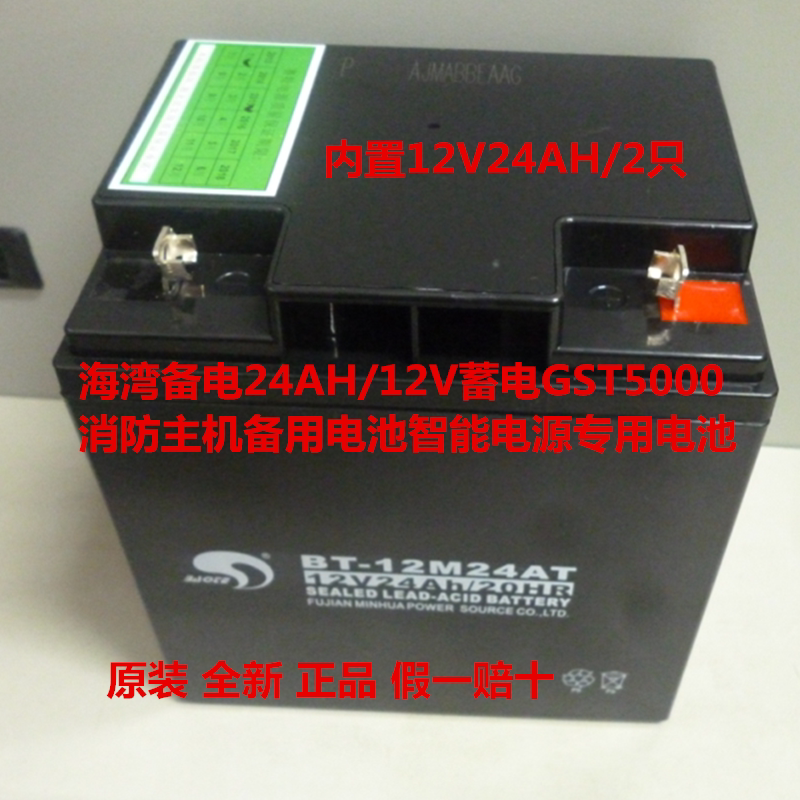 Bay Standby Electric 24AH 12V Electricity Storage GST5000 Fire Host Spare Battery Smart Power Private Battery