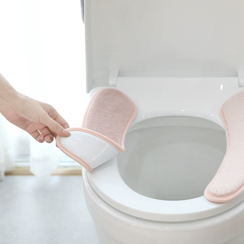 Туалет, подушка для домашнего использования, зимняя плюшевая водонепроницаемая универсальная шайба, увеличенная толщина