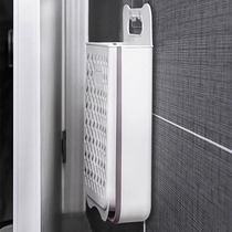 Japanese dirty clothes basket dirty clothes storage basket dirty clothes basket bathroom toilet clothes artifact home foldable bucket