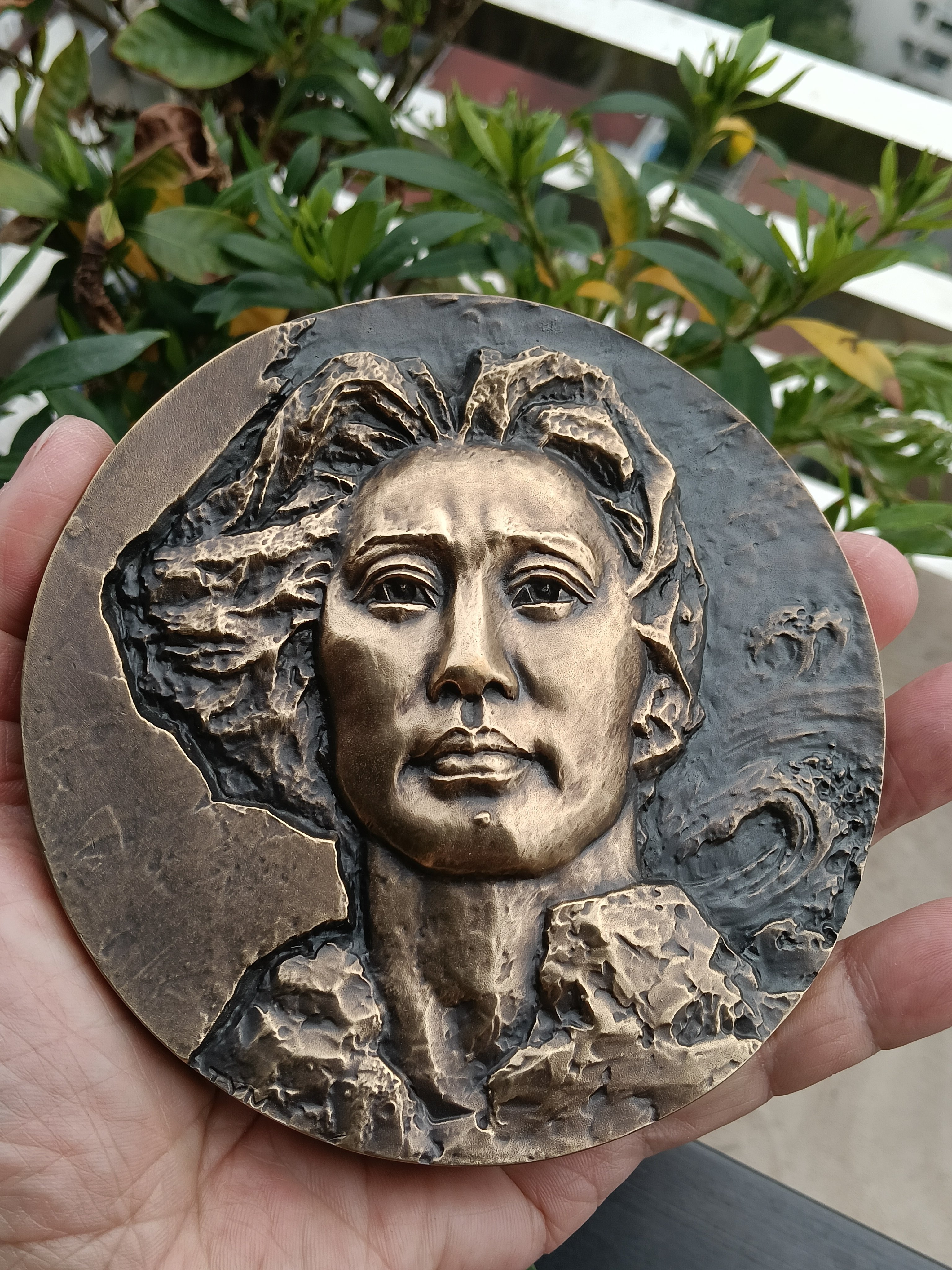 童友明作品“數風流人物，還看今朝” 120MM 毛澤東紀念澆鑄章-淘寶Taobao