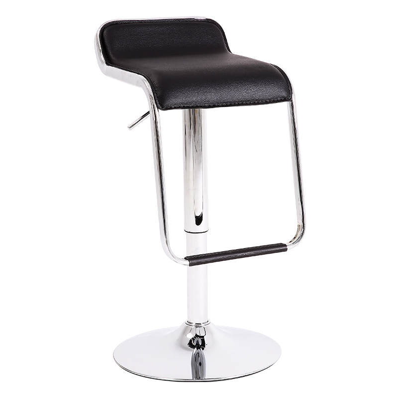 Lift bar chair minimalist bar chair collection silver high footstool Eurostyle bar stool front desk bar chair swivel backrest stool