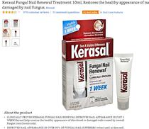 Spot USA Kerasal Nail Corpus Fungal Drops Grey * Nail Repair Solution 10ml new packaging