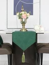 Table Flag Nordic light extravagant table minimalist modern strip cloth TV cabinet Gaib decoration cloth high-end retro tea flag cloth