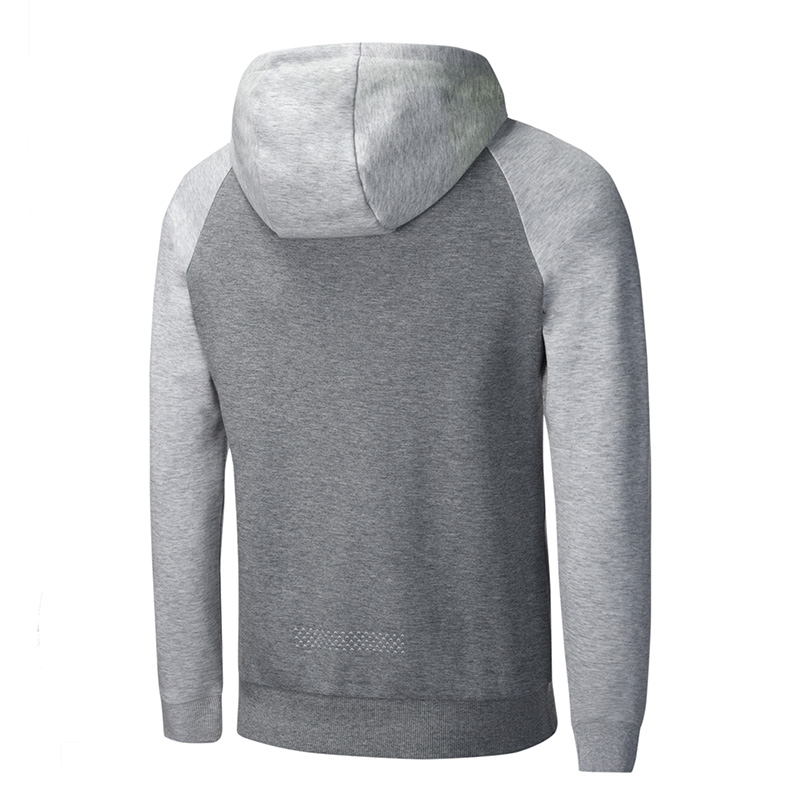 361 nam xuân mới thể thao áo len thời trang trùm đầu áo khoác cardigan 361 độ chạy thể thao nam Y - Thể thao lông cừu / jumper đồ thu đông