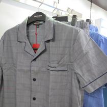 Counter Pirkadan home wear Mens thin pure cotton short-sleeved trousers pajama suit PB21307