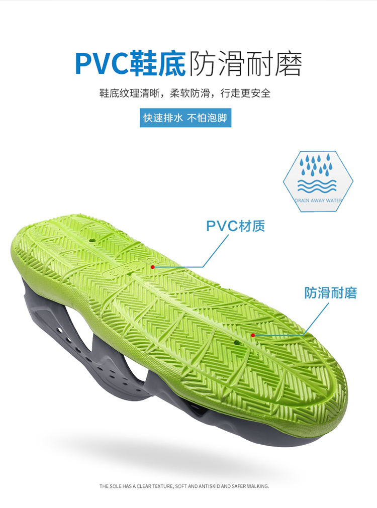 Dép baotou mùa hè dép lỗ cỡ lớn dép lười phiên bản Hàn Quốc của giày nửa chống trượt nam dép đi trong nhà tắm dép đi biển - Sandal giày sneaker nam