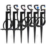 Автоматический полив 30 см. Пол-плюс 360-градусный роторный разбрызгивание.