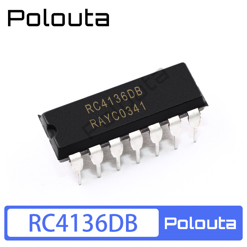 Rc4136 RC4136N、RC4136DB、RC4136 DIP-14 运算放大器芯片,POLOUTA真的能打吗?_芯片_淘宝数码网