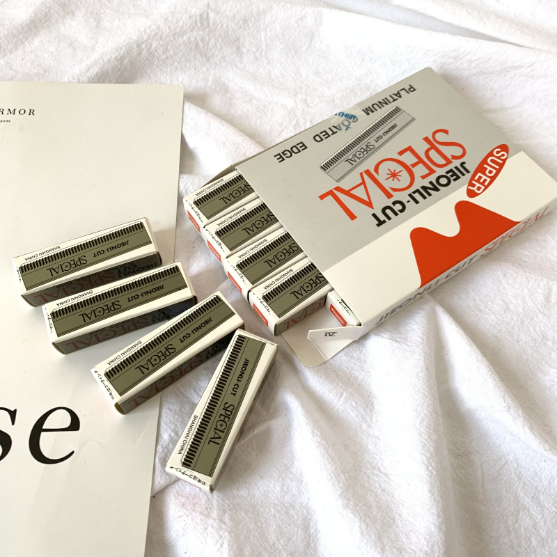 Restocked to export list like this 10 trim eyebrow blades