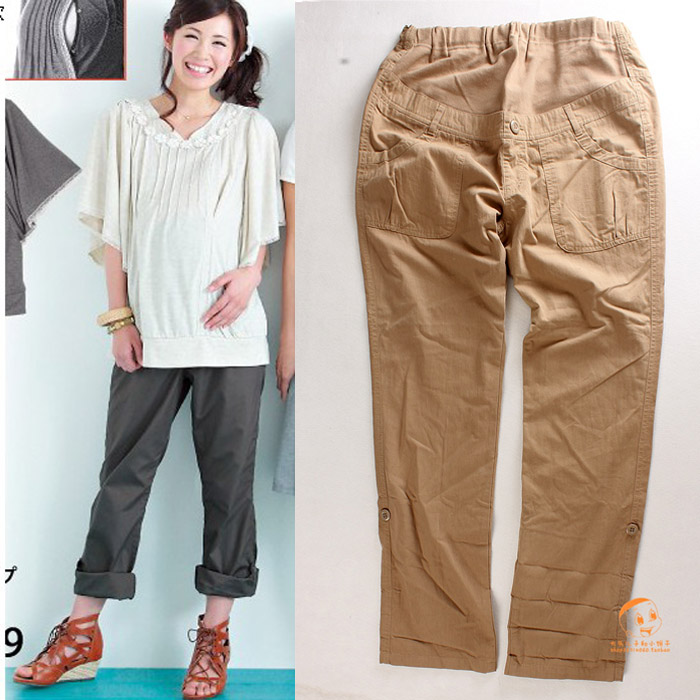 Day Department New Pants Pregnant Women Pants Pregnant pregnant Pants Pants Spring Summer Thin
