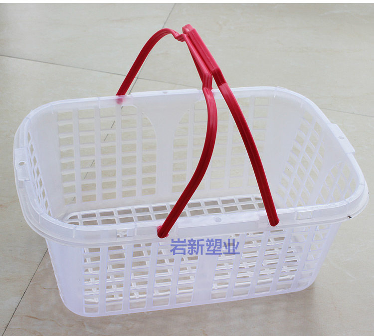 Special wholesale 8kg white belt cover with handle plastic fruit basket myrica rubra basket fruit packaging grape basket strawberry