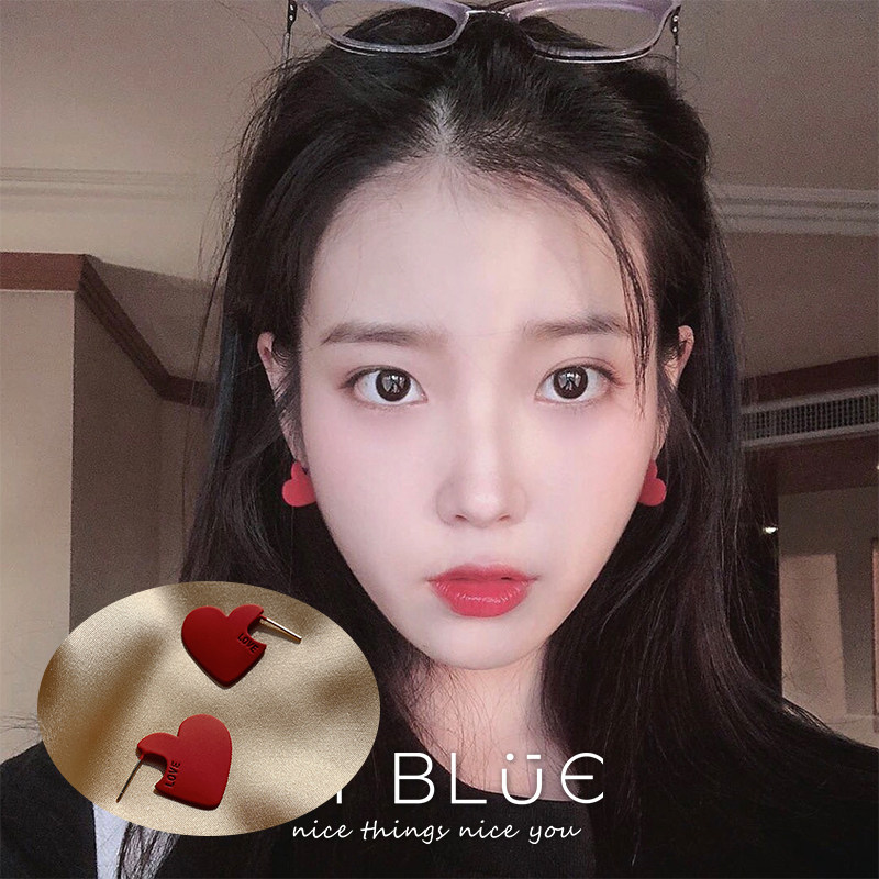 Red Loving Ear Nail 925 Silver Needle Temperament Net Red Advanced Sensation Retro Christmas Earrings 2020 New Tide Women-Taobao