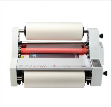 Shanghai Qiyan V350 peritoneal machine A4 laminating machine electronic temperature control shell protection machine cold and hot mounting double use big A3