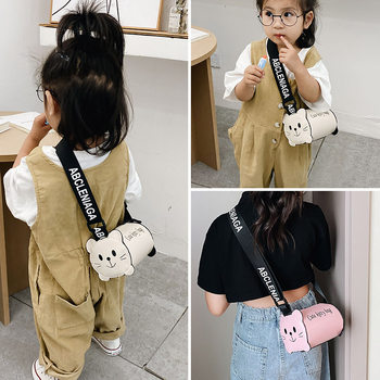 Children's bags 2023 new net red cute girls Messenger bag foreign style fashion little girl baby small satchel