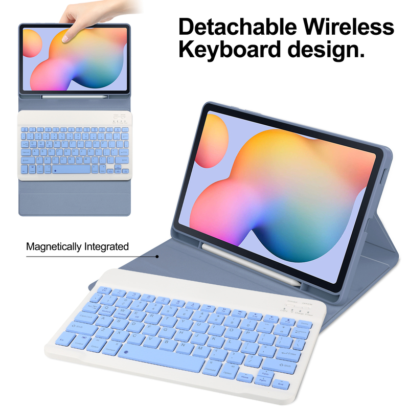 Samsung Galaxy Tab S6 Lite Protective Case Sm-P610 Anti-Drop Shell P613 Tablet P615C with 10.4inch Smp619 Keyboard P620 Pen Slot Tabs Full Coverage Samsung