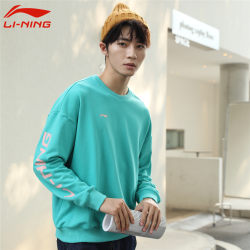 Li Ning sweatshirt ສໍາ​ລັບ​ຜູ້​ຊາຍ​ແລະ​ແມ່​ຍິງ​, ແຂນ​ຍາວ​ເທິງ​ຄໍ​ມົນ​, ເສື້ອ​ຢືດ​ເສື້ອ​ຜ້າ​ອອກ​ແບບ​ກະ​ຕື​ລື​ລົ້ນ​ອອກ​ແບບ​ກະ​ຕຸ້ນ​ກິລາ​, pullover AWDRF73