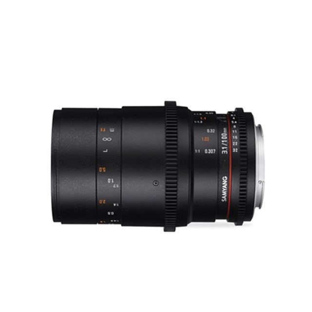 SAMYANG Sanyang 100mmT3.1 Nikon Canon Sony E-mount film lens manual macro lens hot sale