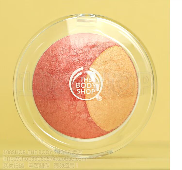 Anh THE BODY SHOP TBS Ý làm ​​bánh lâu trôi với phấn trang điểm hai màu / phấn má hồng má hồng klavuu